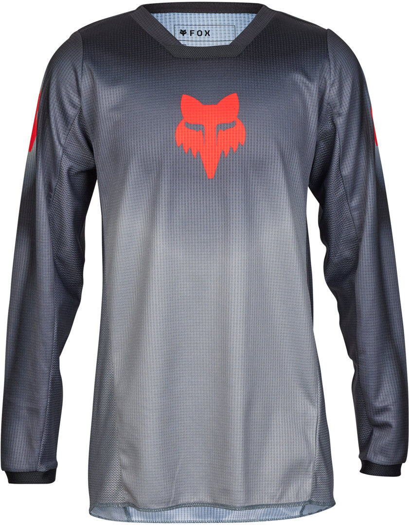 Fox 180 Interfere Maillot de motocross juvenil - Gris Rojo (S)