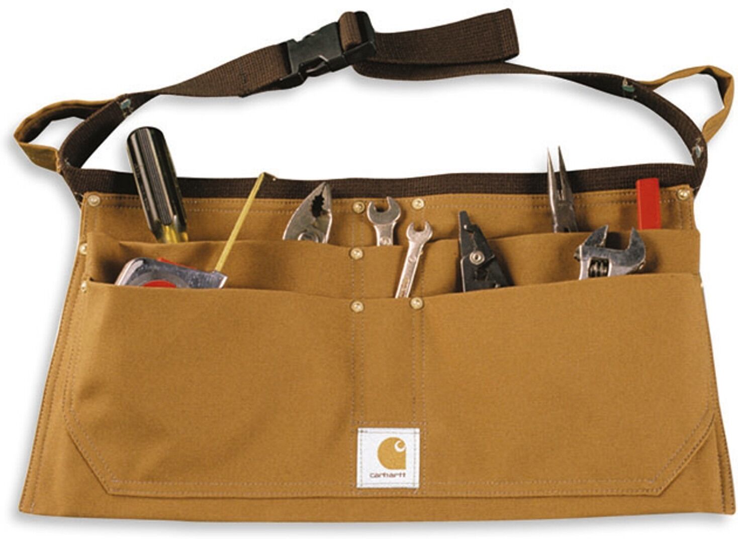 Carhartt Duck Nail Apron Cinturón de herramientas - Marrón