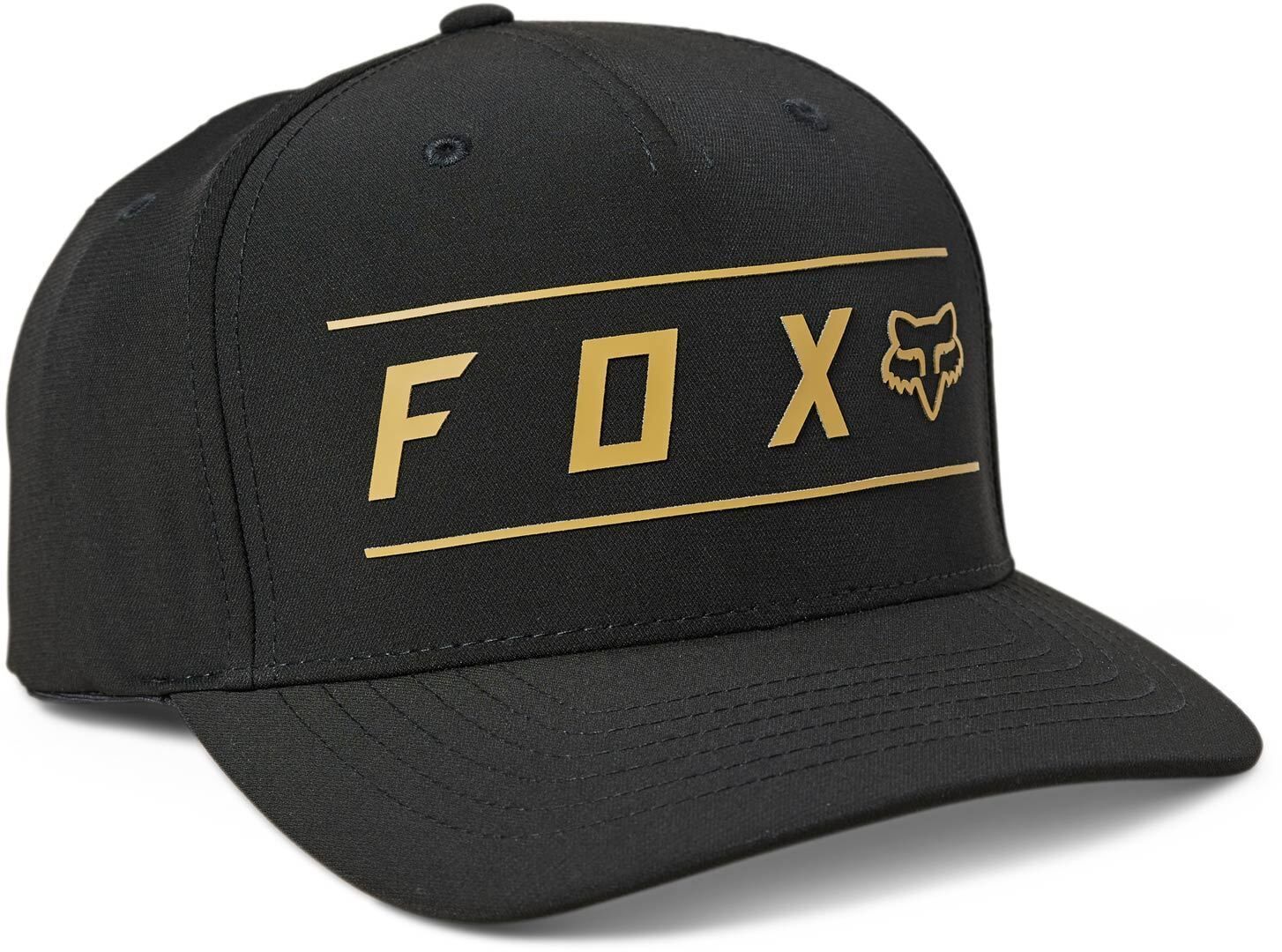 Fox Pinnacle Tech Flexfit Gorro - Negro Oro (S M)