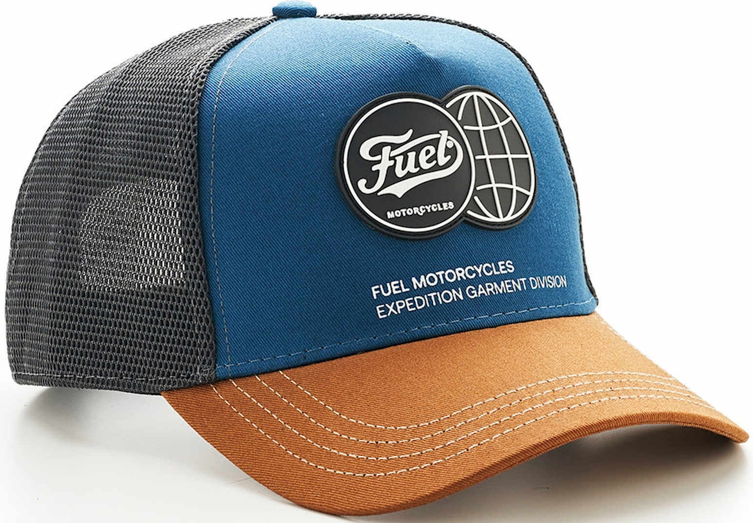 Fuel Logo Trucker Gorro - Azul (un tamaño)