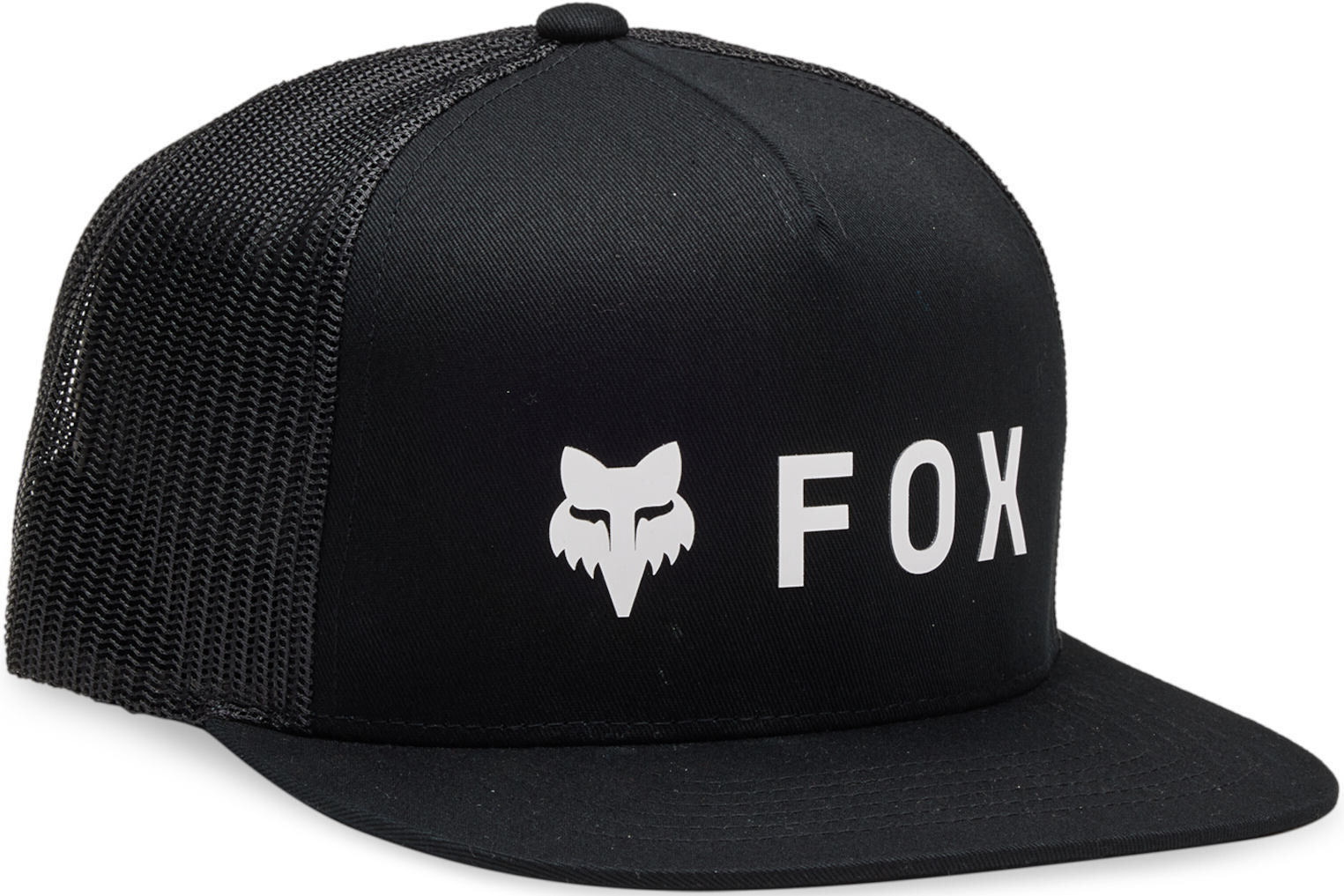 Fox Absolute Mesh Gorra Snapback - Negro Blanco (un tamaño)