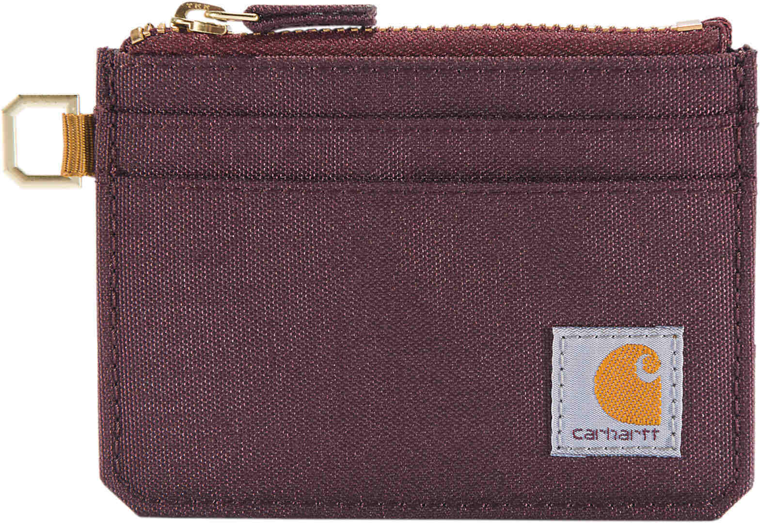 Carhartt Nylon Duck Zipped Monedero para damas - Rojo (un tamaño)