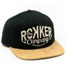 Rokker Motorcycles & CO. Snapback Tapa - Negro (un tamaño)