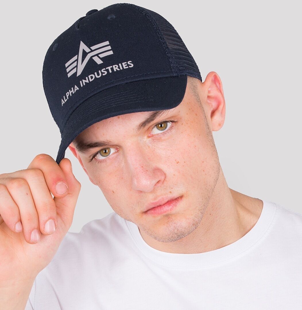 Alpha Basic Trucker Cap Alpha Basic Trucker Cap