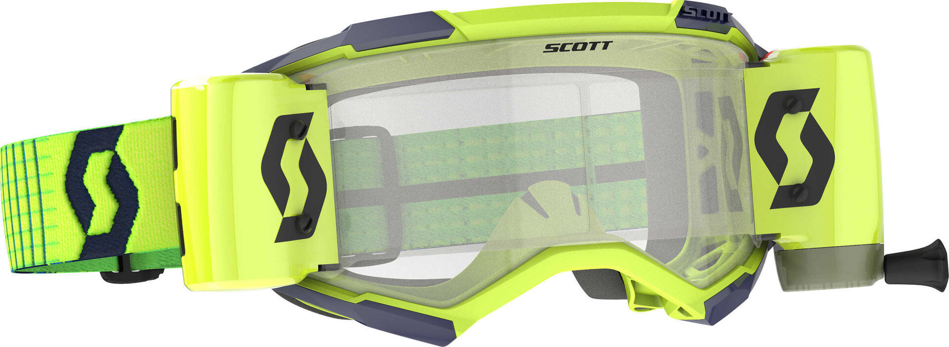 Scott Fury WFS gafas azul/amarillas de Motocross Scott Fury WFS gafas azul/amarillas de Motocross