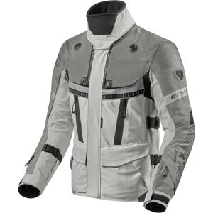 Revit Dominator 3 GTX Chaqueta textil para motocicleta - Negro Gris (2XL)