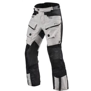 Revit Defender 3 GTX Pantalones textiles para motocicleta - Negro Plata (XL)