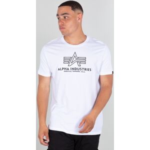 Alpha Basic Embroidery Camiseta - Blanco (M)