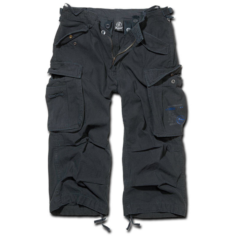Brandit Industry 3/4 Shorts - Negro (XL)
