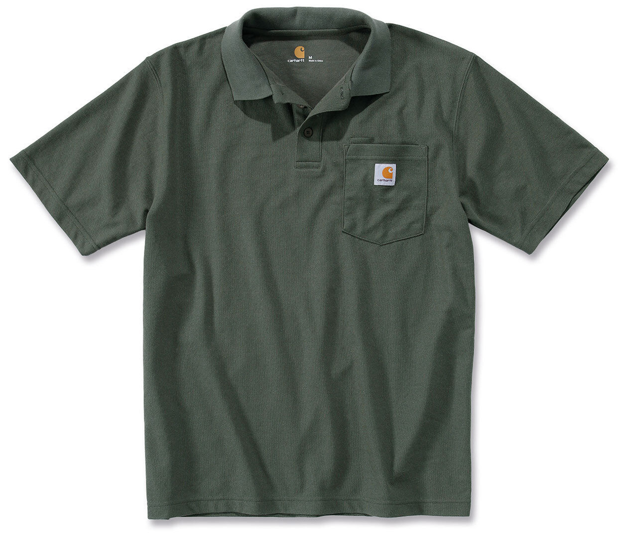 Carhartt Contractors Work Pocket Polo - Verde (M)