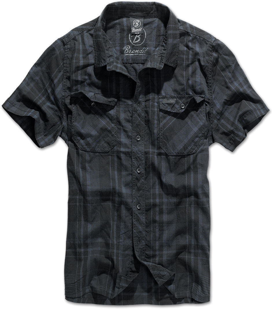 Brandit Roadstar Camiseta - Negro Azul (M)