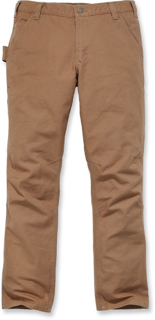 Carhartt Straight Fit Stretch Duck Pantalones - Marrón (38)