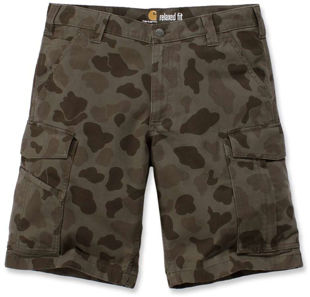 Carhartt Rugged Flex Rigby Cargo Pantalones cortos - Verde Multicolor (28)