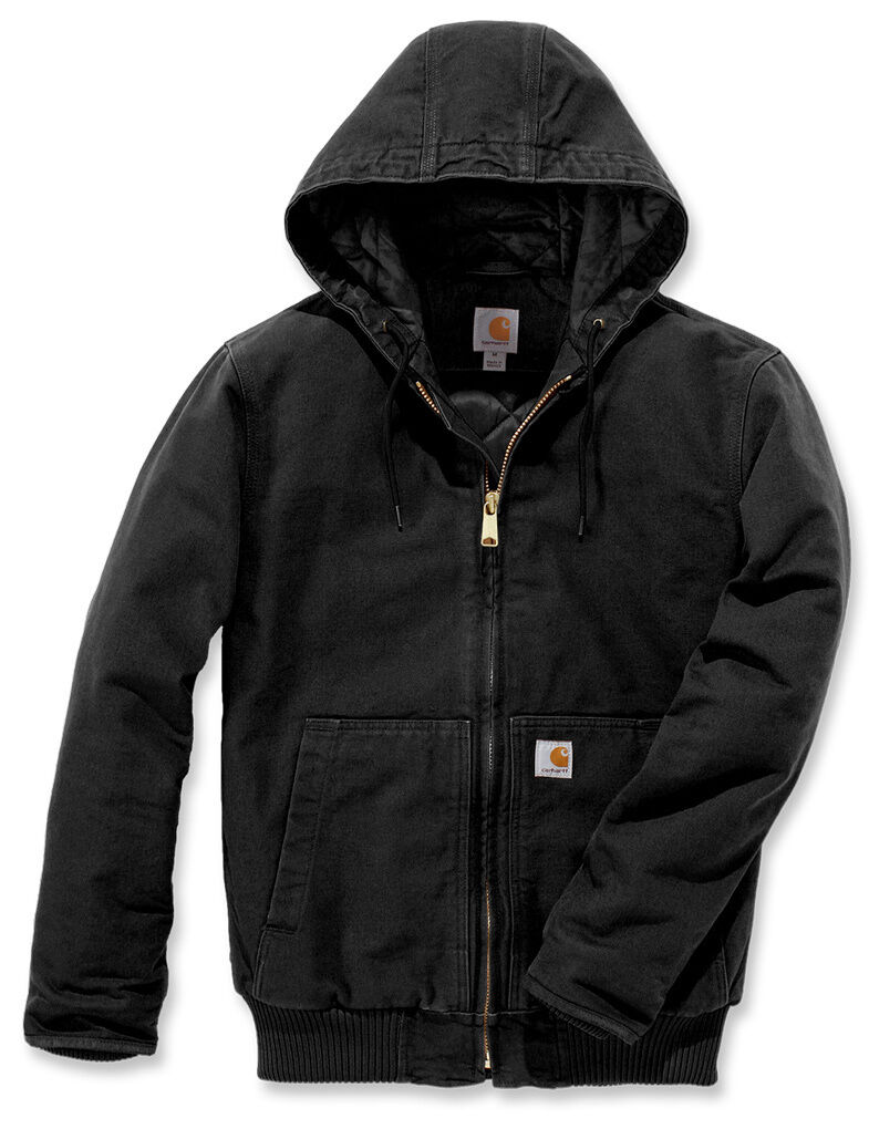 Carhartt Duck Active Chaqueta - Negro (L)