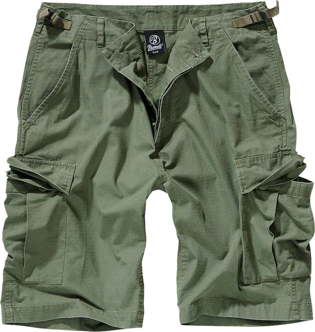 Brandit BDU Ripstop Pantalones cortos - Verde (2XL)