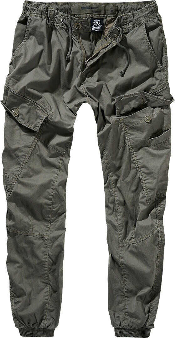 Brandit Ray Vintage Trousers Pantalones - Verde (M)