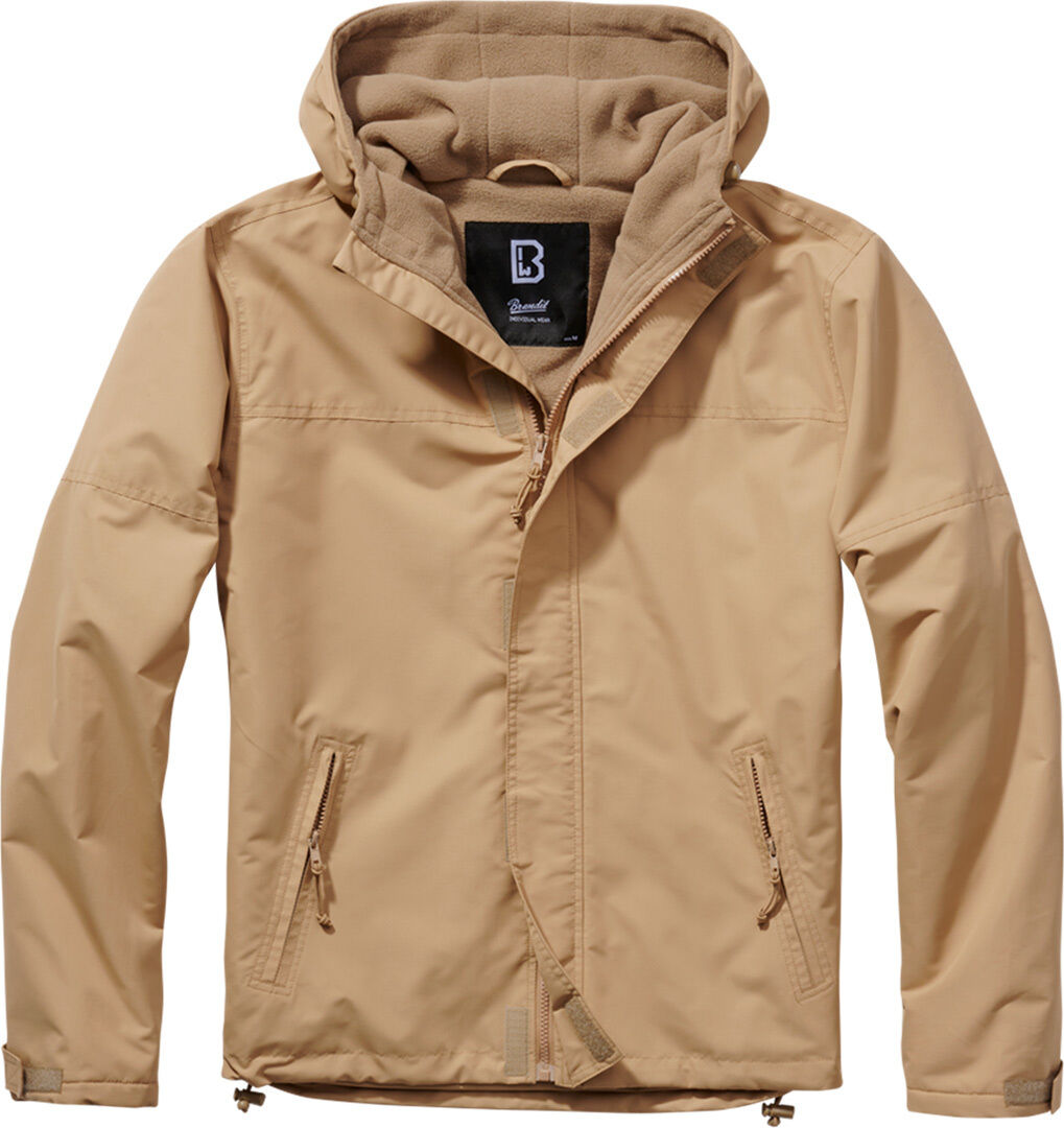 Brandit Windbreaker Frontzip Chaqueta - Beige (M)