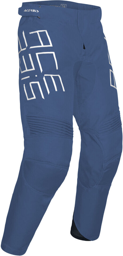 Acerbis MX Track Pantalones de Motocross para niños - Azul (XL)