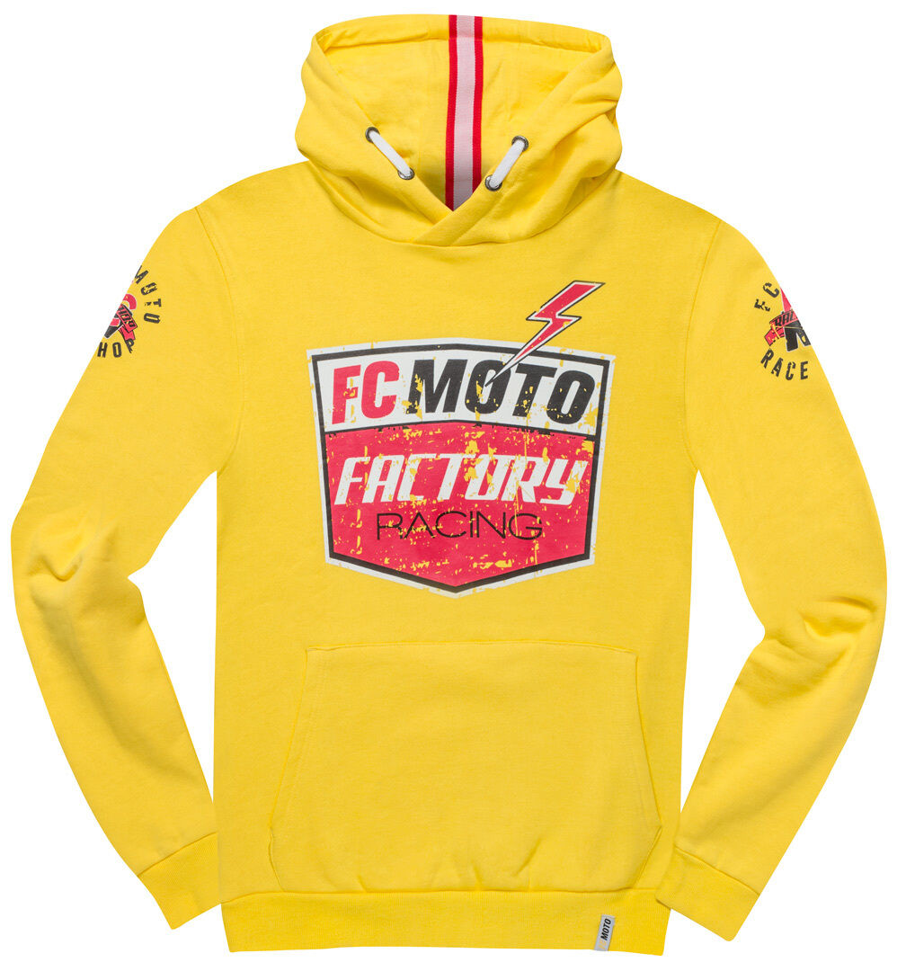 FC-Moto Crew-H sudadera con capucha - Amarillo (L)