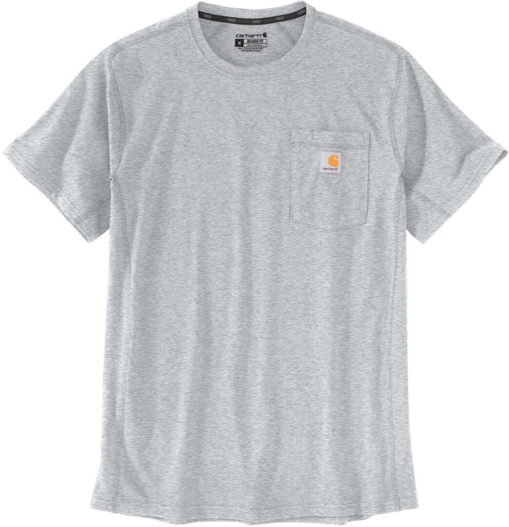 Carhartt Force Relaxed Fit Midweight Pocket Camiseta - Gris (XL)