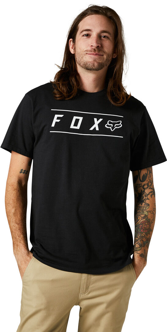 Fox Pinnacle Premium Camiseta - Negro Blanco (S)
