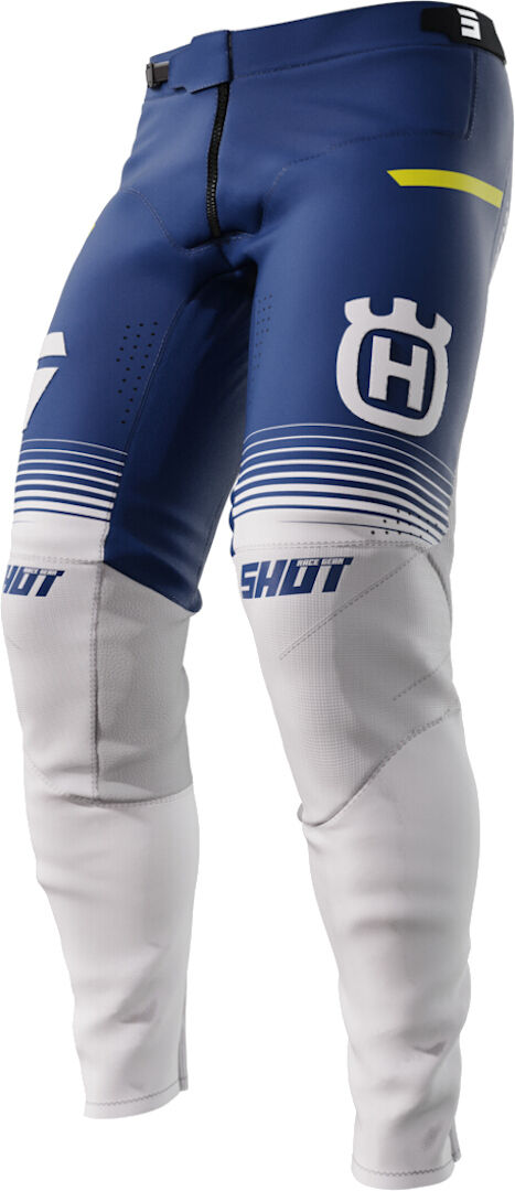 Shot Aerolite Husqvarna Limited Edition Pantalones de motocross - Blanco Azul (40)
