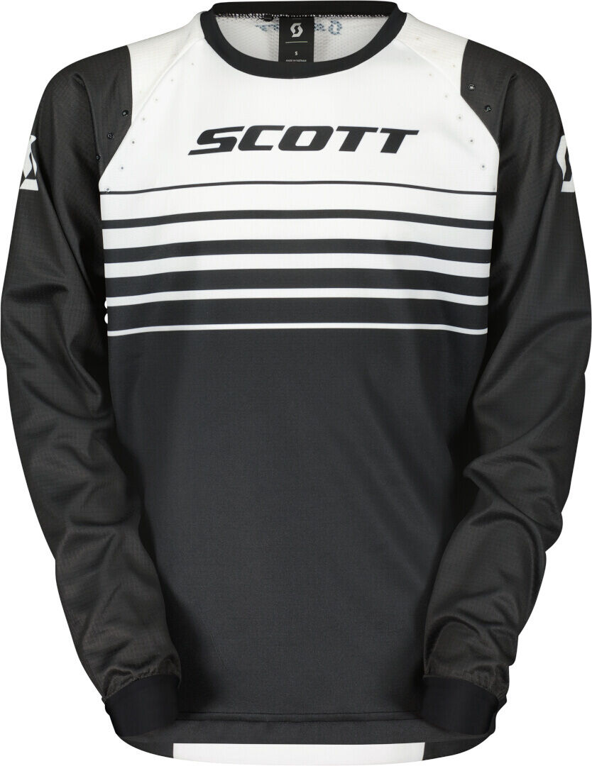 Scott Evo Swap Maillot de motocross para niños - Negro Blanco (XS)