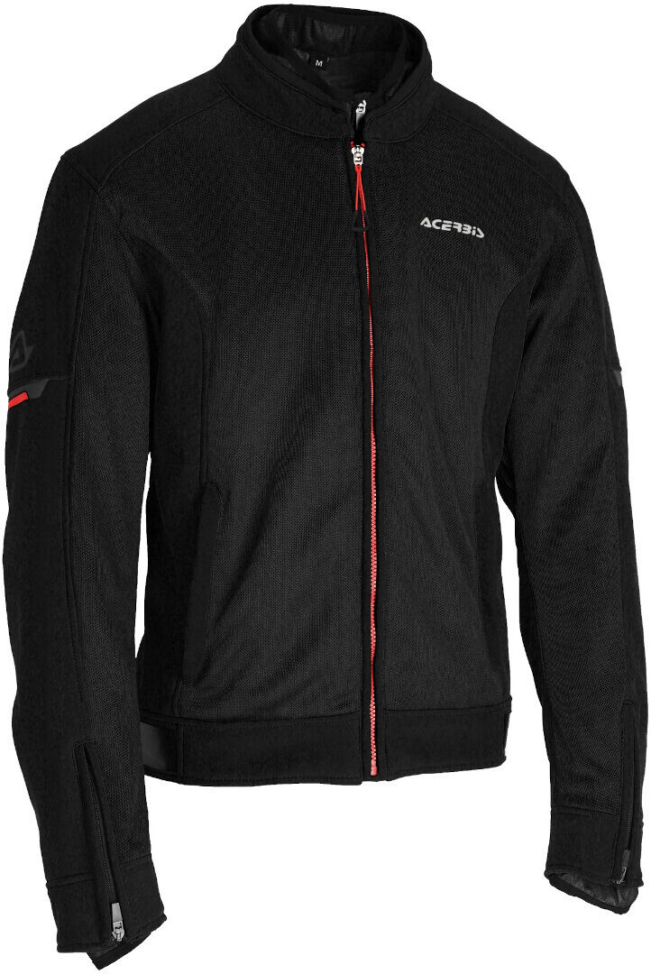 Acerbis Gordon chaqueta textil impermeable para motocicletas - Negro (M)