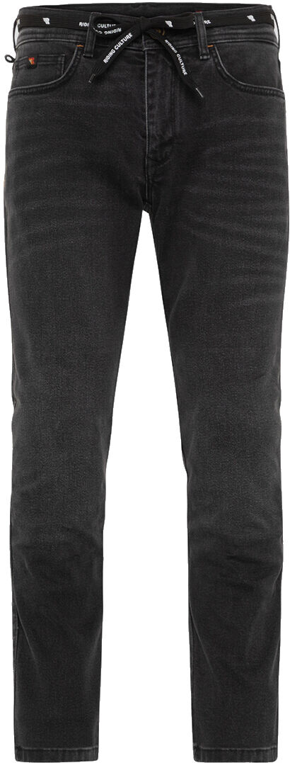 Riding Culture Tapered Slim Black Vaqueros de moto - Negro (34)