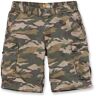 Carhartt Rugged Cargo Camo Pantalones cortos - Verde Marrón (30)