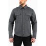 Rokker Boston Rider Camisa de motocicleta - Gris (2XL)