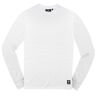 Merlin Kingsley Waffle Knit Camisa de manga larga - Blanco (3XL)