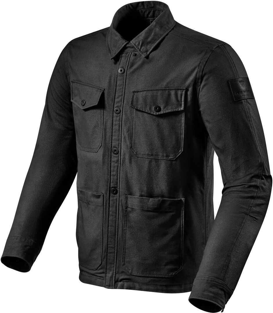 Revit Worker Chaqueta de moto textil - Negro (S)