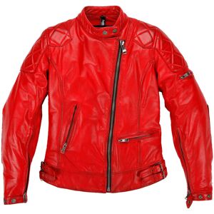 Helstons KS70 Chaqueta de cuero de las señoras - Rojo (L)