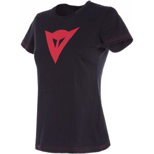 Dainese Demon Camiseta de las señoras - Negro Rojo (L)