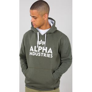 Alpha Foam Print Sudadera con capucha - Verde (XS)