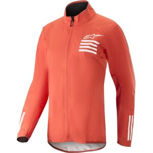 Alpinestars Stella Descender Chaqueta de la bicicleta de las señoras - Blanco Naranja (XL)