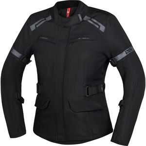 IXS Evans-ST 2.0 Chaqueta textil impermeable para mujer - Negro (M)