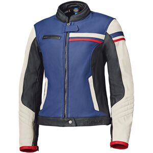 Held Midway Chaqueta de cuero para damas - Blanco Rojo Azul (46)