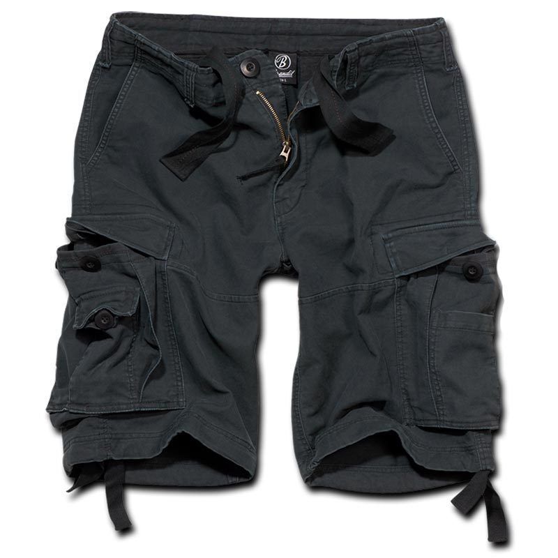 Brandit Vintage Classic Pantalones cortos - Negro (L)