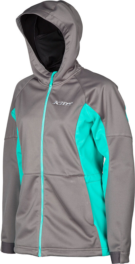 Klim Evolution Hoodie de las señoras - Azul (XS)