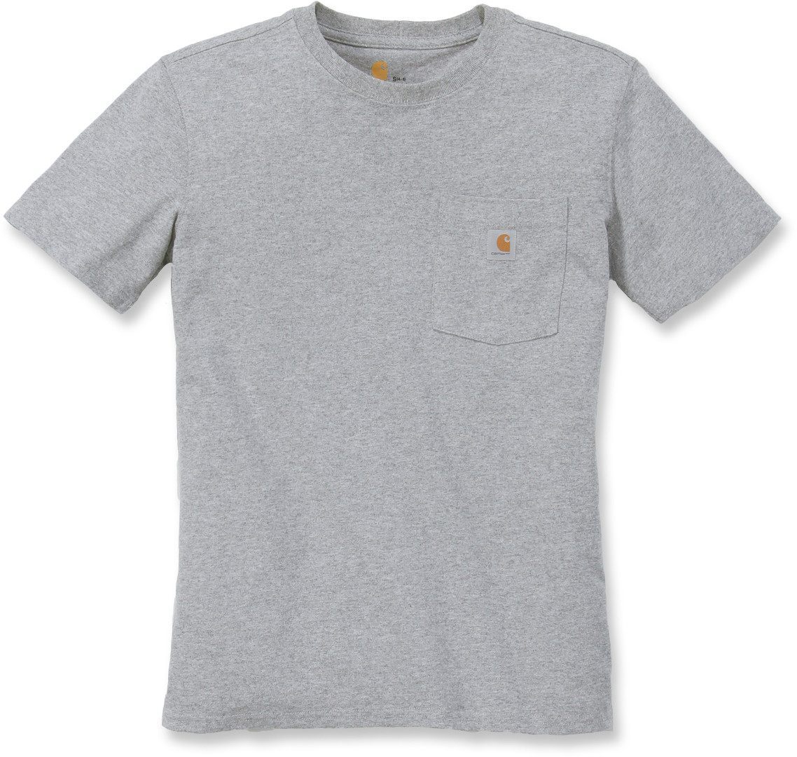 Carhartt Workwear Pocket Camiseta para mujeres - Gris (L)