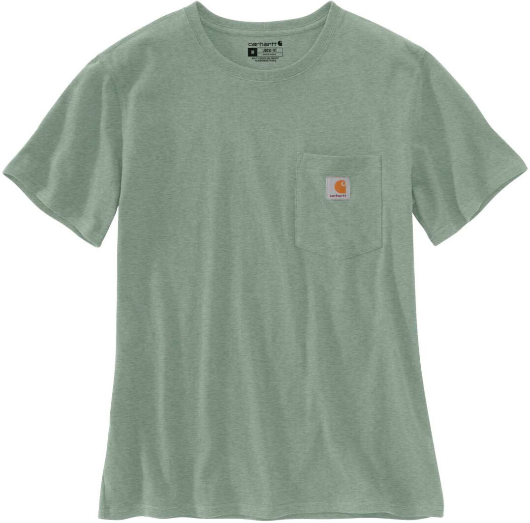 Carhartt Workwear Pocket Camiseta para mujeres - Verde (XL)