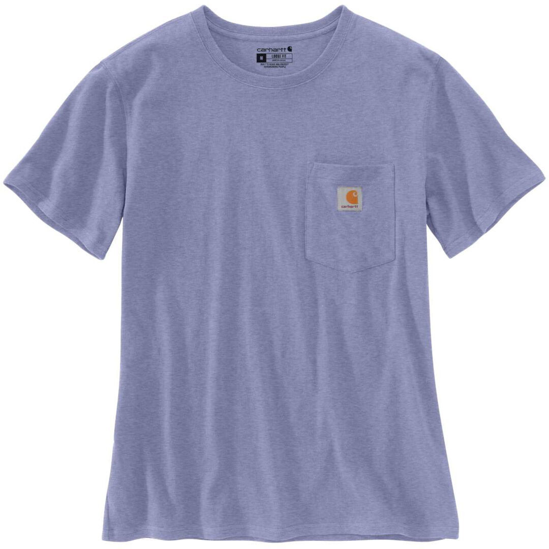 Carhartt Workwear Pocket Camiseta para mujeres - Azul (XS)