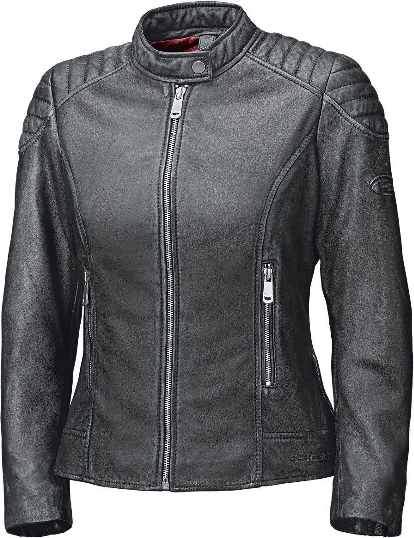 Held Sally Chaqueta de cuero de las mujeres - Negro (46)