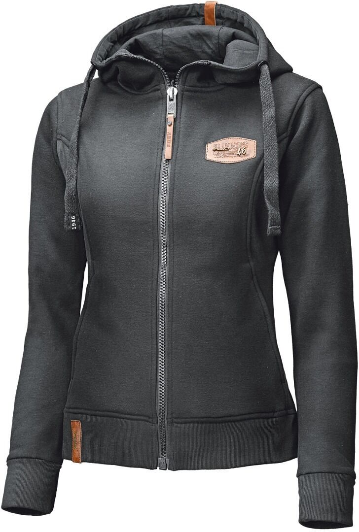 Held 46 Zip Hoodie de las mujeres - Negro (L)