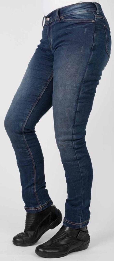 Bull-it Jeans Bull-it SR6 Vintage Straight Damas Moto Vaqueros - Azul (36)