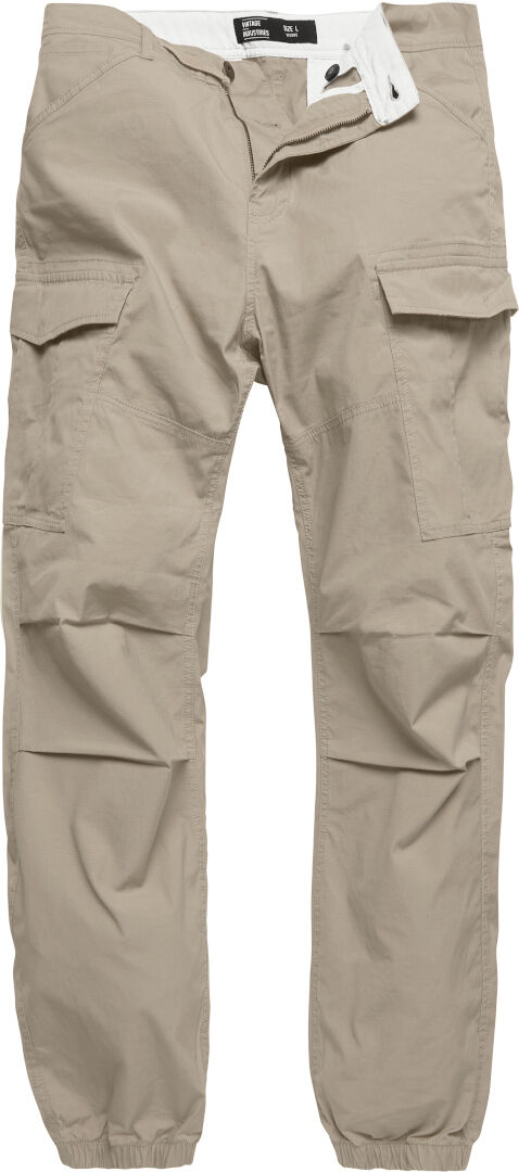 Vintage Industries Conner Cargo Pantalones - Beige (XS)
