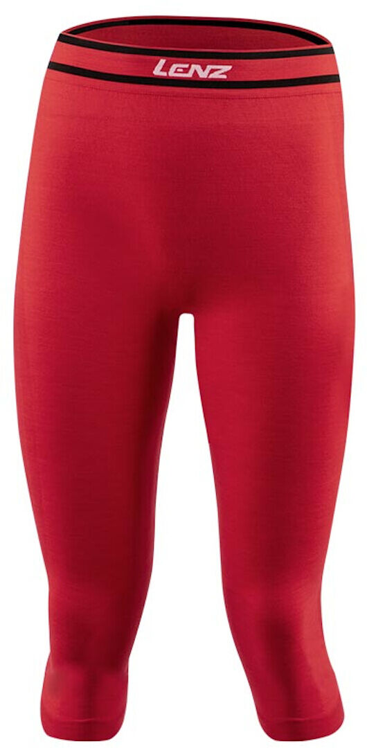 Lenz 6.0 Merino 3/4 Lady Pantalones Funcionales - Rojo (XS)