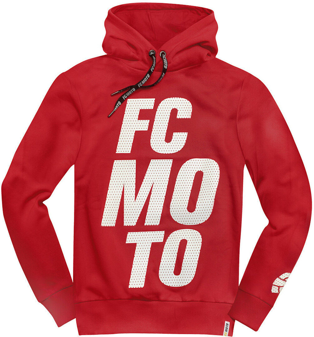 FC-Moto Logo-H sudadera con capucha - Rojo (M)